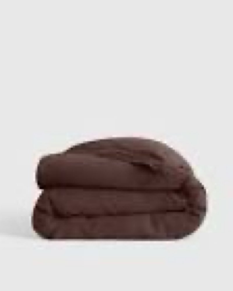 quince full queen duvet cover espresso