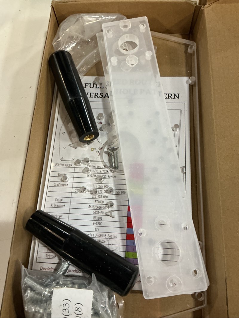 Condition photo showing Good Condition for small trim router sled universal kit