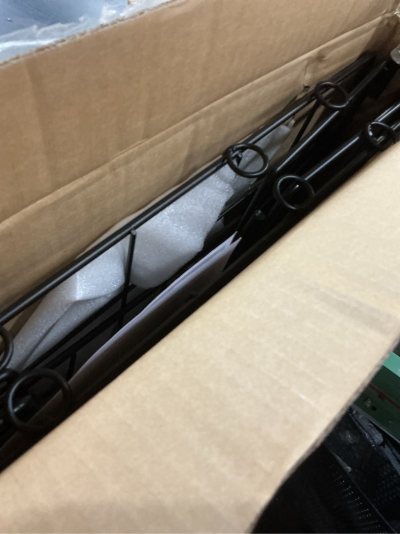 Condition photo showing Good Condition for SONGMICS Laundry Hamper, 23.8 Gal (90L) Laundry Basket, Collapsible Clothes Hamper, Removable and Washable Liner, Metal Wire Frame, for Bedroom Bathroom, Black and Gray ULCB190G01