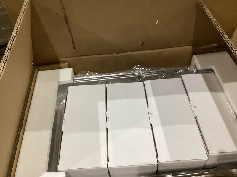 Condition photo showing New/Like New for Chafing Dishes for Buffet 4 Pack, 11QT [Large Size and Sturdy] Stainless Steel Food Warmers for Parties Buffet [Silver Colors] Catering Supplies Buffet Display 4 PACK Silver