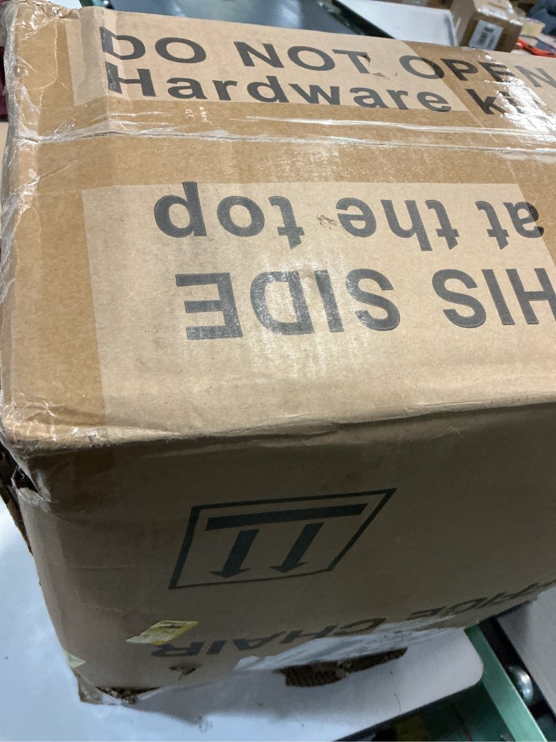 Condition photo showing Good Condition for TRALT Ergonomic Office Chair - Desk Chair with Adjustable Lumbar Support Computer Chair - Mesh Comfy Chair with Flip-up Armrests - Gaming Chairs for Adults Home Office (Leather, White) Angel White