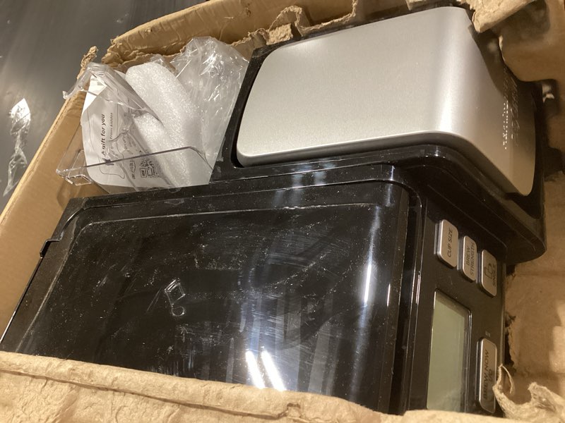 Condition photo showing As Is for Hamilton Beach FlexBrew Trio 2-Way Coffee Maker, Compatible with K-Cup Pods or Grounds, Combo, Single Serve & Full 12c Pot, Black - Fast Brewing (49902)