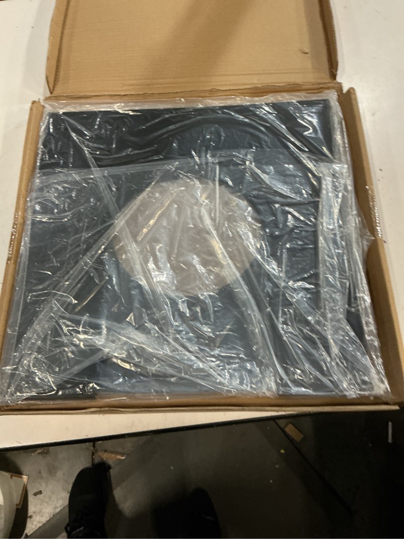 Condition photo showing Good Condition for cinnvoice 6" adjustable sloped ceiling plate, metal pitched chimney support cover for 6 inch pipe stoves, compatible with pellet stoves, diy installation for angled ceilings, home, rv, 32.68" x 16.34"
