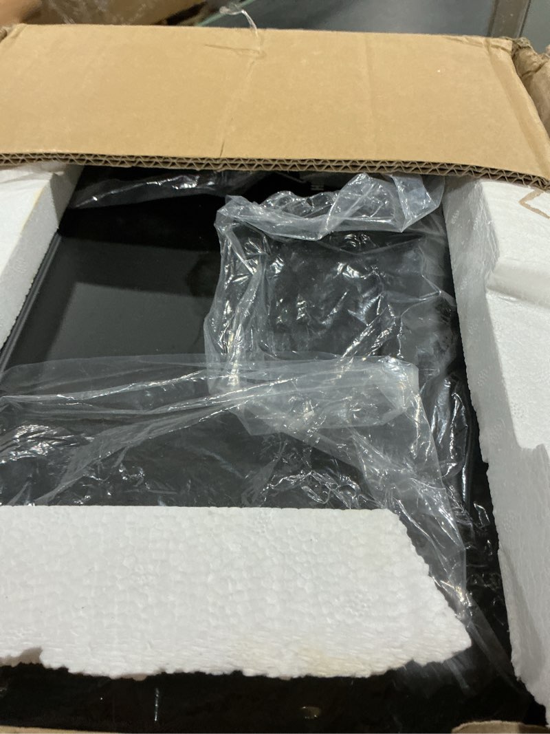 Condition photo showing As Is for Nutrichef Vertical Countertop Oven with Rotisserie, Bake, Broil, & Kebab Rack Functions - Adjustable Settings - 2 Shelves - 1500W - Thanksgiving Turkey - Includes Grill, Kebab skewer racks & bake pan