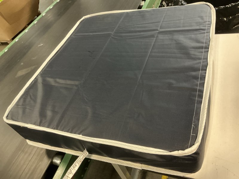 Condition photo showing Good Condition for outdoor waterproof mattress 8-inch, twin size, easy to clean, comfortable foam mattress, made in usa