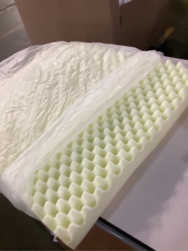 Condition photo showing Good Condition for orthopedic memory foam dog bed, wave design pet mattress with polyurethane foam, bed foam, large dog bed, dog beds for large dogs, supportive 
