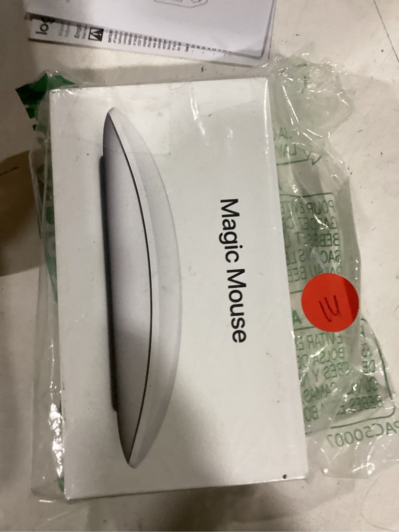 Condition photo showing As Is for Apple Magic Mouse - White Multi-Touch Surface ??????? USB-C White