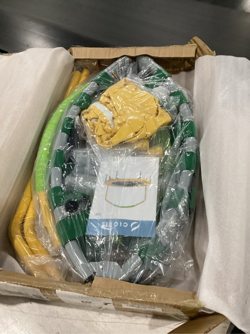 Condition photo showing New/Like New for CLORIS 38in/48in Folding Trampoline - Max Load 220lbs / 450lbs Trampoline Rebounder Trampoline for Adults with Adjustable Foam Handle, with safty Padded Cover Best Gift 38'' Yellow