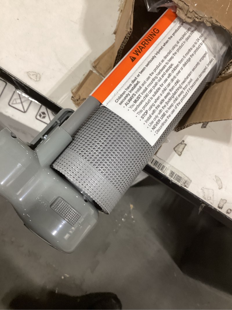 reinforced 159 inch extra wide retractable dog gate with support rods, indoor/outdoor retractable ga