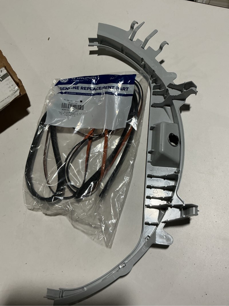 Condition photo showing As Is for ge we49x20697 genuine oem bearing repair kit for ge top-load dryers