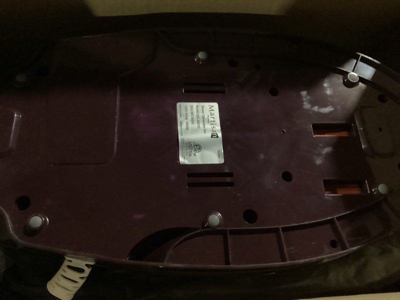 Condition photo showing New/Like New for martisan steam generator for clothes,1800w strong power, 8 bar max pressure,1.9l large water tank, smart auto shut-off, 120g/min steam burst, ceramic soleplate, fast wrinkle removal, purple steam station max