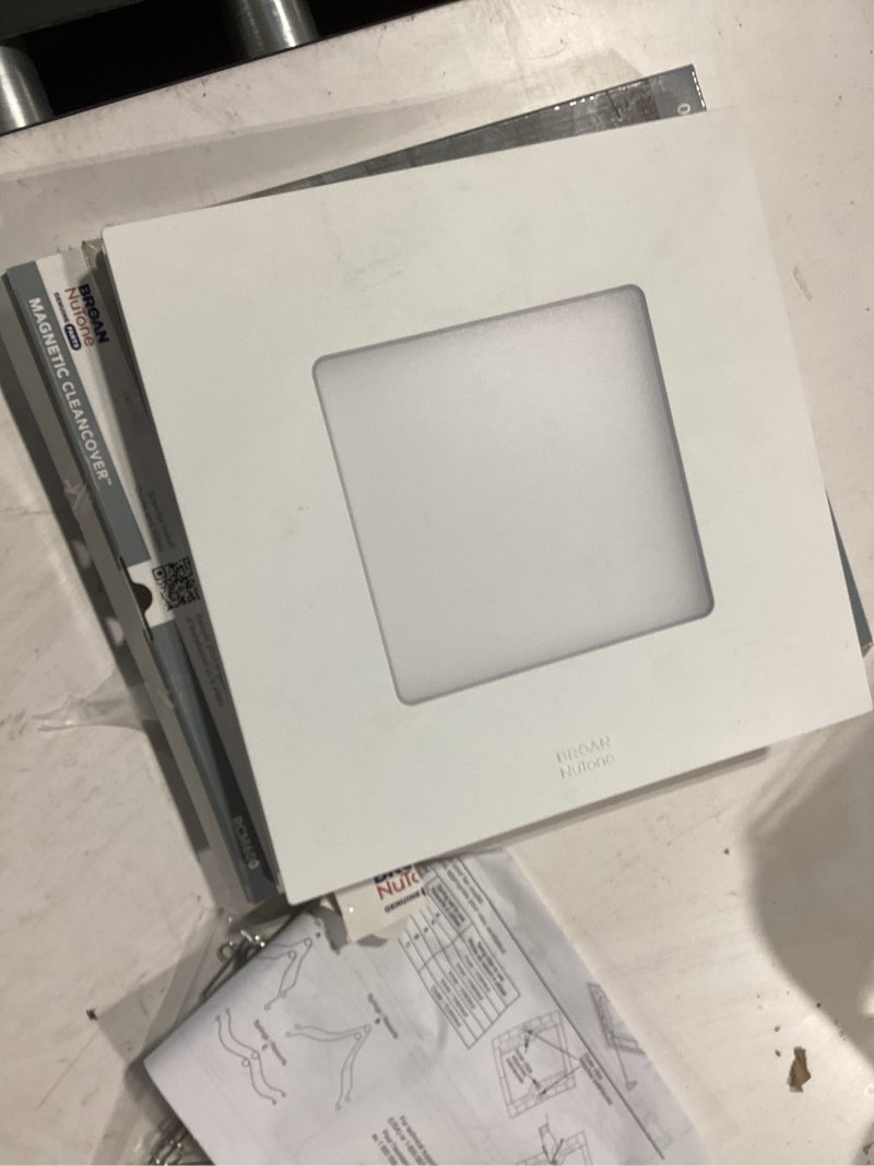 Condition photo showing Good Condition for rcm600 magnetic clean cover bathroom fan replacement grille with led