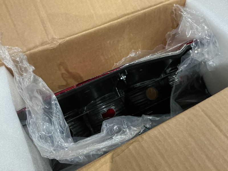 Condition photo showing As Is for tail light compatible with 2007-2018 benz sprinter van taillights compatible with 2007-2009 freightliner dodge sprinter van halogen rear lights passenger side right