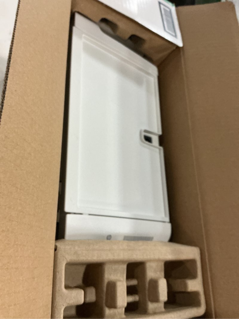 Condition photo showing As Is for hp deskjet 2855e wireless all-in-one color inkjet printer, scanner, copier, best-for-home, 3 month instant ink trial included. this printer is only 2.4 ghz capable. (588s5a)