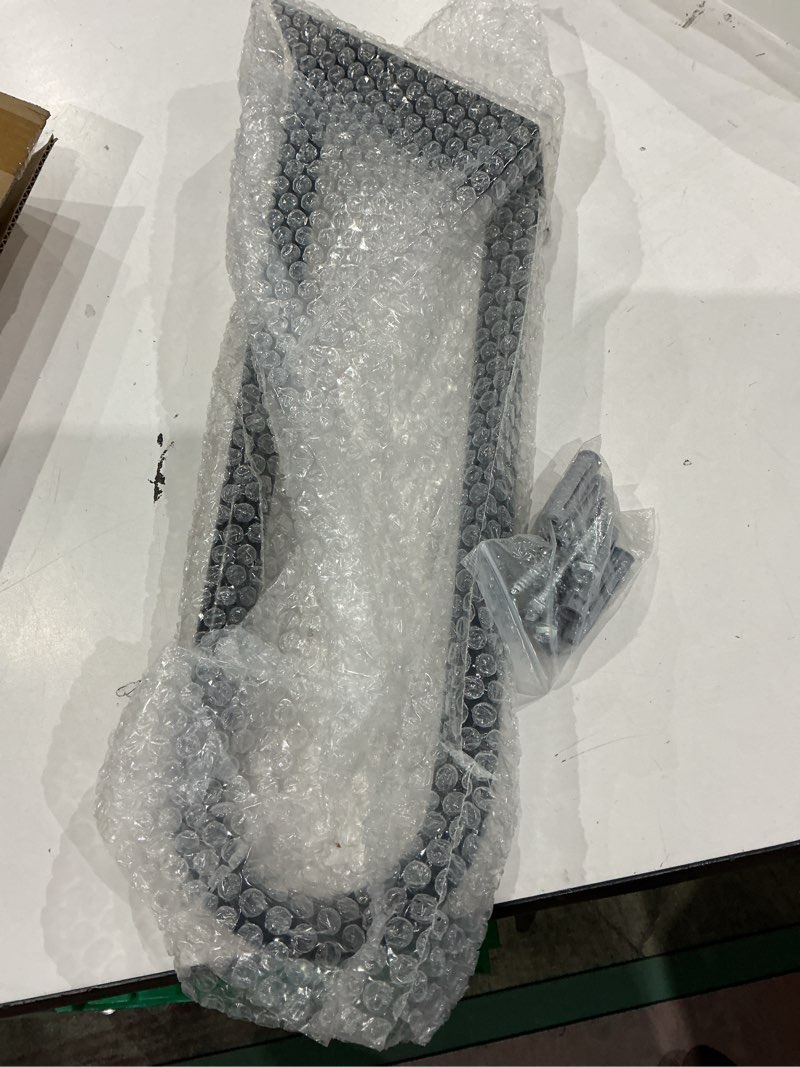 Condition photo showing Good Condition for handrails for exterior interior steps wall mount with matte black finished stair handrails for kids elderly pregnant women disabled stairway railing doorways courtyard with hardware 20 inch 1 pack 20"