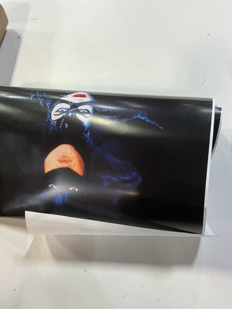 Condition photo showing Good Condition for dc comics movie batman returns - logo one sheet wall poster, 19l" x 13w", premium unframed version premium unframed version 19"l x 13"w