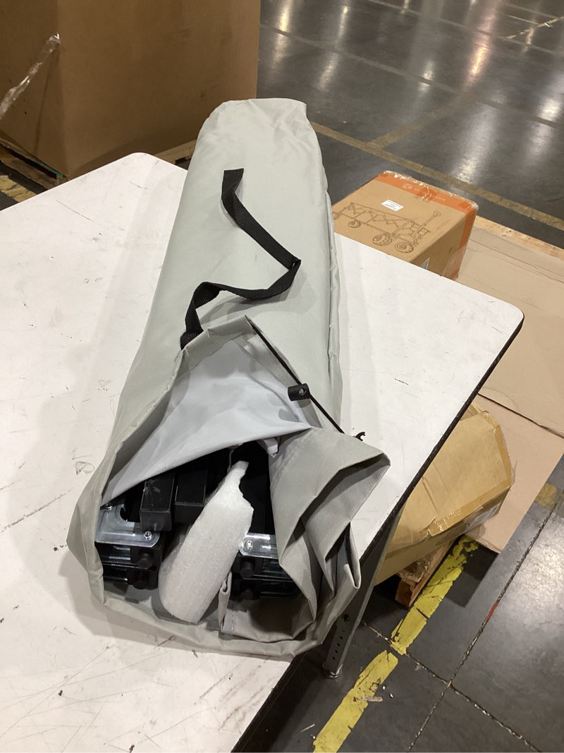 Condition photo showing Good Condition for coleman pack-away big ‘n tall camping cot with removable side table, extra wide cot fits adults up to 6ft 6in or 300lbs, carry bag included