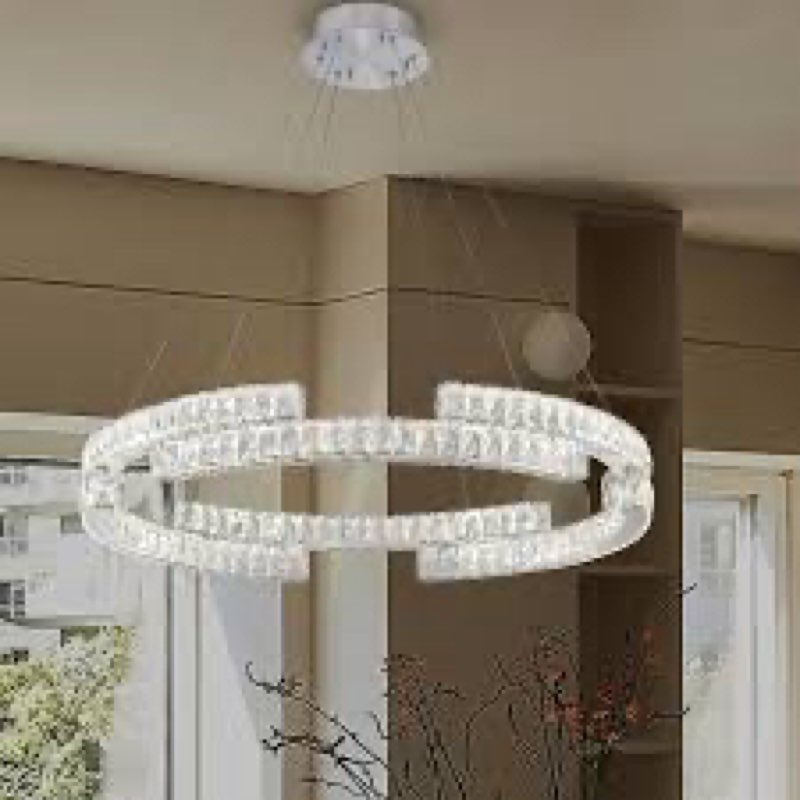 IDEQUY 24” chandelier