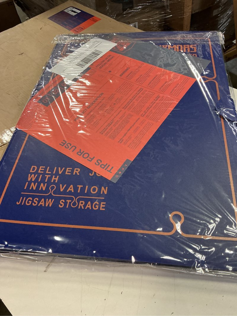 Condition photo showing New/Like New for HXMARS Puzzle Storage Folder for 1000-Pieces: Large Capacity Jigsaw Puzzles Organizer Portable with 20 Pockets, Dustproof & Protective Puzzle Accessory