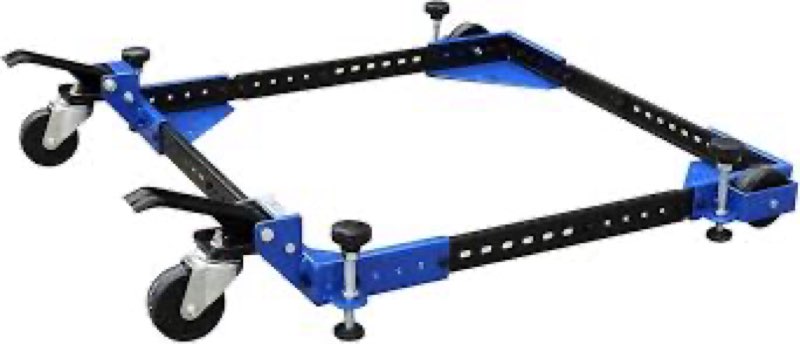 SOONTOOLS Universal Mobile Base with Swivel Wheels, 500 lbs Capacity, Adjustable Heavy Duty Mobile Base, Industrial Rolling Tool Stand for Large Tools, Machines, Bandsaw, Power Tools