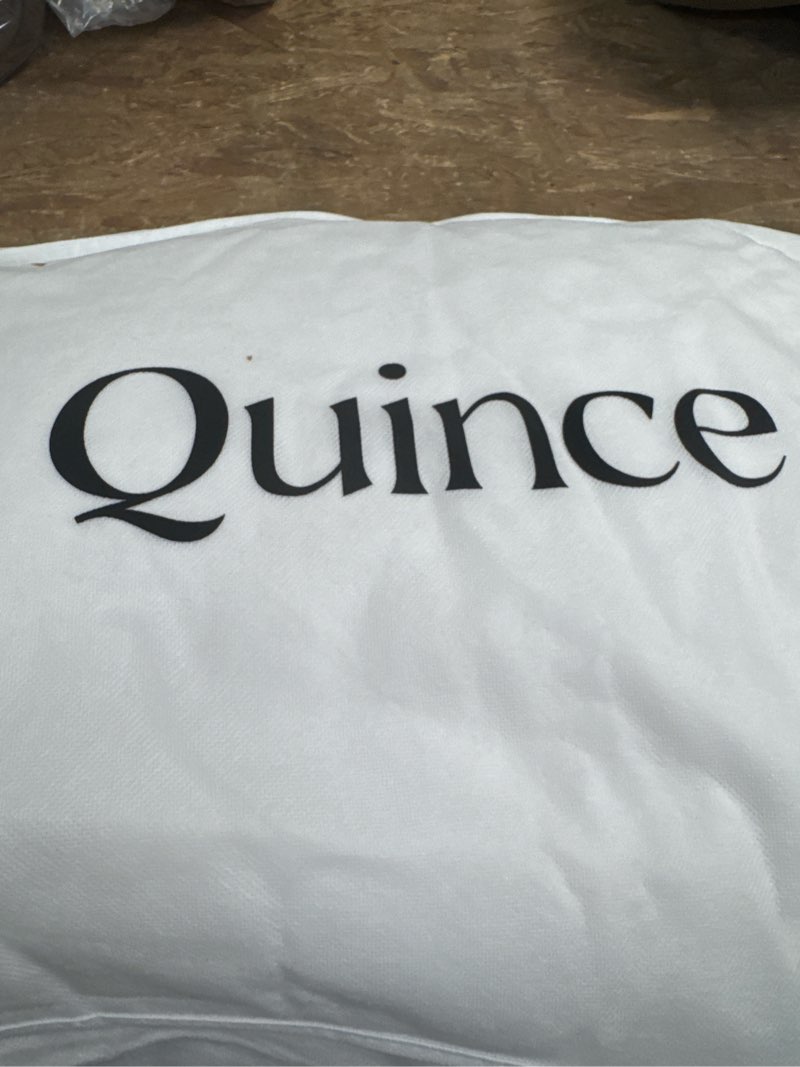 Condition photo showing Good Condition for luxe goose down pillow, standard, medium/firm