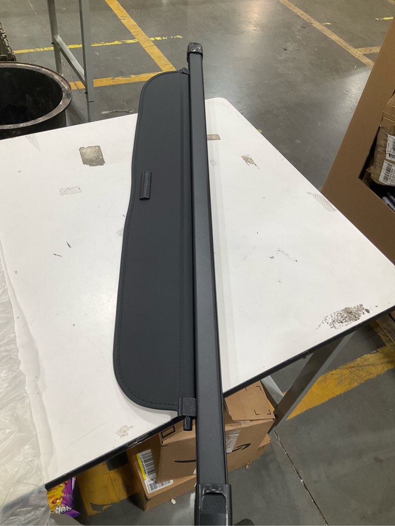 Condition photo showing Good Condition for eccpp cargo cover 2007-2017 fit for jeep compass patriot suv retractable rear trunk cover shade luggage tonneau security cover 2007-2017 for jeep compass/patriot cargo cover