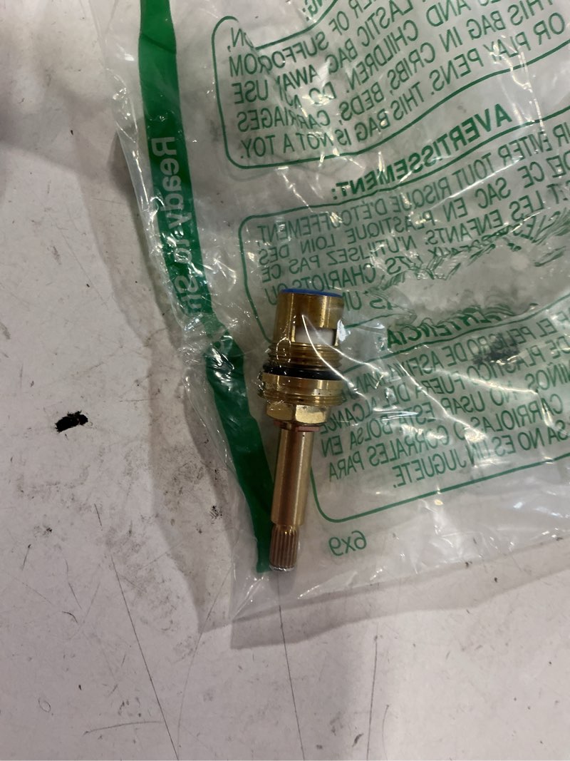 Condition photo showing Good Condition for bsp 1/2" blue brass shower bath tap valve cartridge quarter turn 20 teet ceramic tap cartridge for kitchens bathrooms washrooms (clockwise to open) bsp 1/2 inches, blue