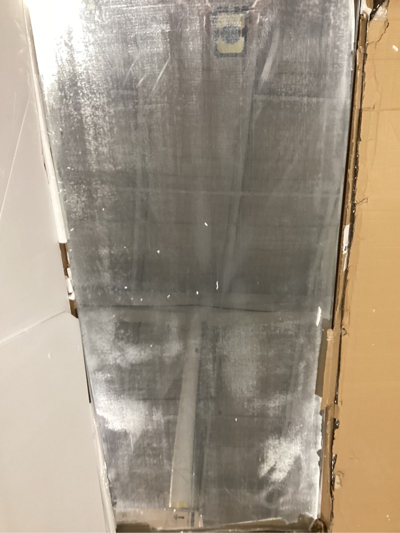 Condition photo showing As Is for Amorho Gym Mirror, 89''x36''(Each)-2Pack, Tempered Glass Frameless Full Body Mirror for Home Wall, Yoga Studios, Dance Rooms, Garage Gyms.