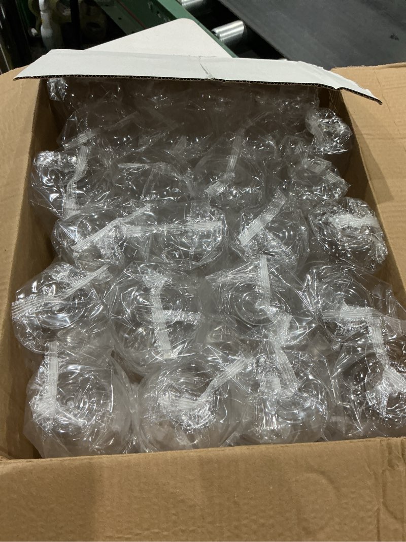 Condition photo showing Good Condition for reli. disposable wine glasses (48 pack, 12oz) plastic stemless wine glasses disposable | clear and stemless for parties, cocktails, whiskey, weddings | shatterproof