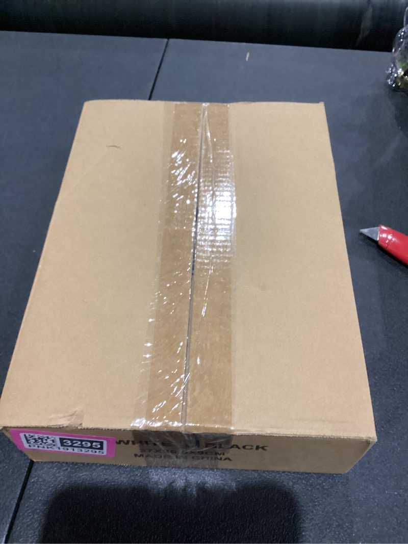 Condition photo showing New/Like New for 1 Pack Under Sink Organizers and Storage, 2 Tier Pull Out Cabinet Organizer, Metal Sliding Drawer Storage for Kitchen Bathroom?Black Black 1 Pack