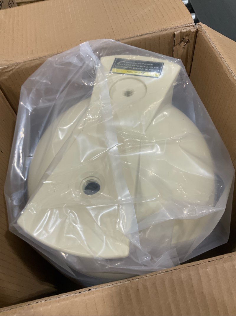 Condition photo showing As Is for filter tank lid 