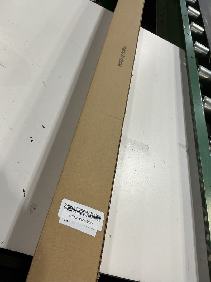 Condition photo showing As Is for ChrisDowa Cordless Zebra Blinds for Windows, Dual Layer Free-Stop Light Filtering Window Roller Shades, Pull Down Privacy Zebra Shades for Home, Office, Bedroom, Door (40" W x 72" H, White) 40"W x 72"H White