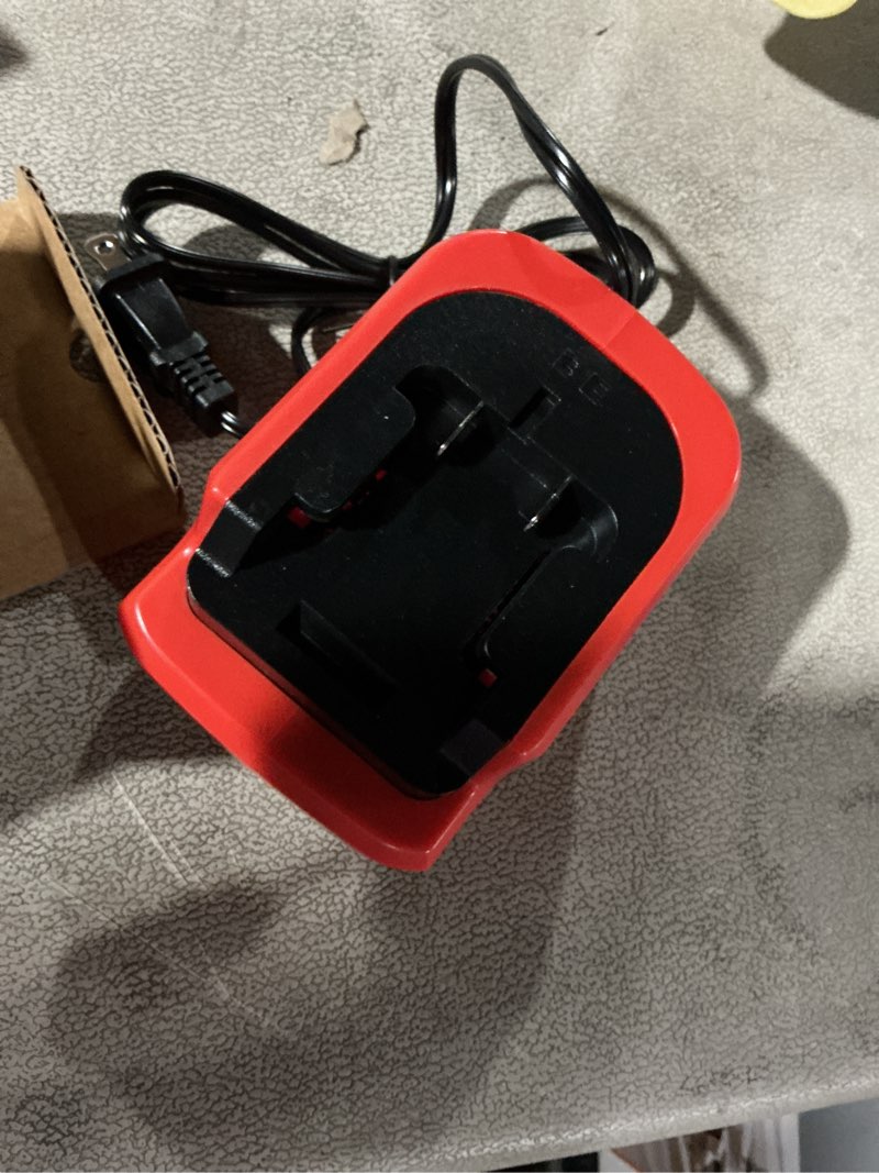 Condition photo showing Good Condition for for Bauer Charger, Replacement Fast Mini Charger for Bauer 20V Battery 1702C-Bseries Power Tools Battery Rapid Charger(110V for Home Input) with Cooling Vent