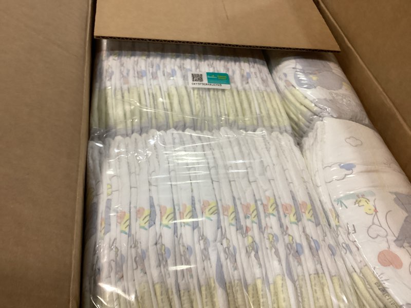 Condition photo showing Good Condition for pampers swaddlers diapers, size 5 (20-37 lbs), 132 count, absorbent, keeps baby dry and comfortable, skin safe disposable baby diaper (packaging may vary) size 5 132