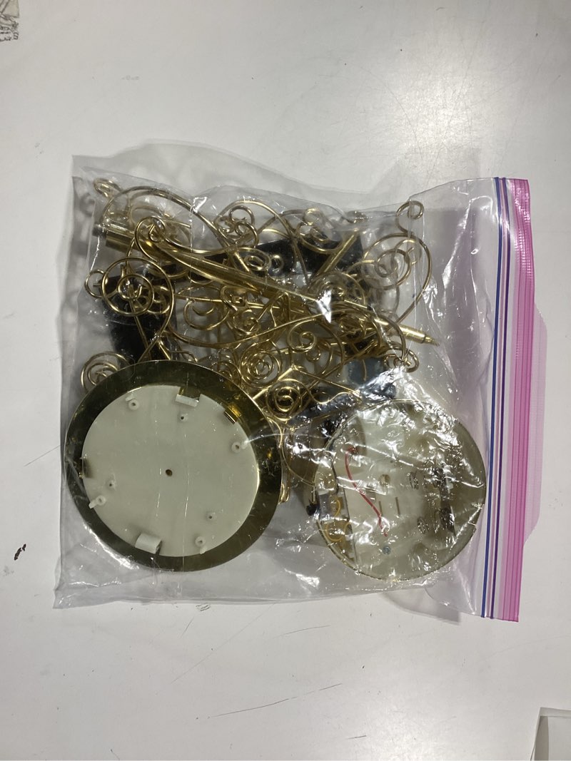 Condition photo showing As Is for Cordless Metal Desk Lamp, Touch Sensor Control LED Table Lamp,3 Color Stepless Dimmable Battery Powered Lamp for Living Room, Dorm, Home Office (Gold)