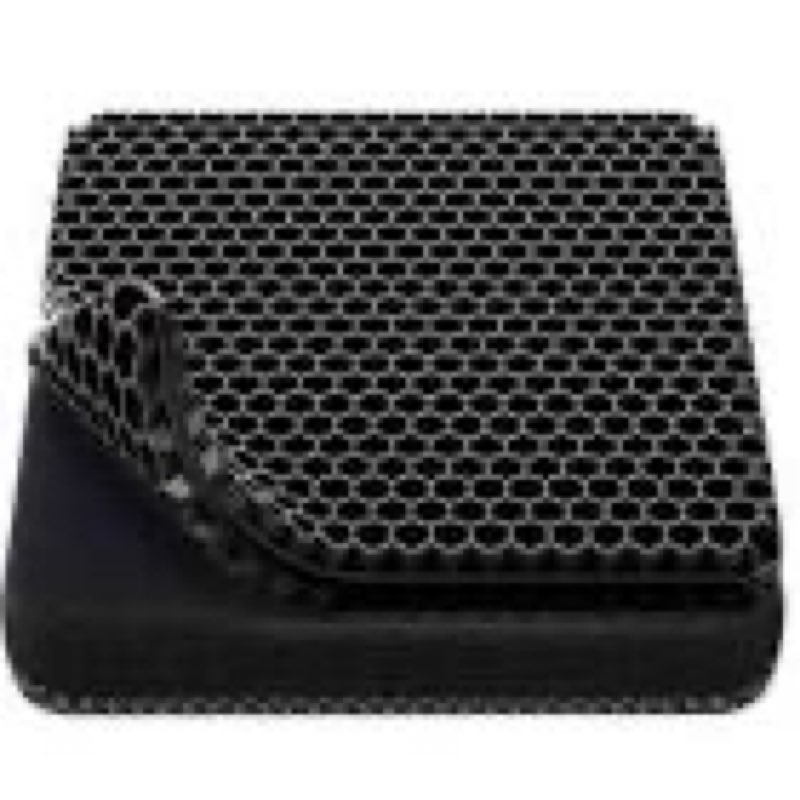 cooling gel seat cushion, thickened big breathable honeycomb design absorbs pressure points gel cush