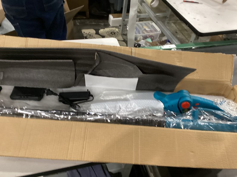 Condition photo showing New/Like New for Pole Hedge Trimmer, Telescoping Pole Hedge Trimmer with 2 Pack 20V 3.0Ah Batteries & Charger, 1.3" Cutting Capacity, Cordless Hedge Trimmer for Shrubs Pruning