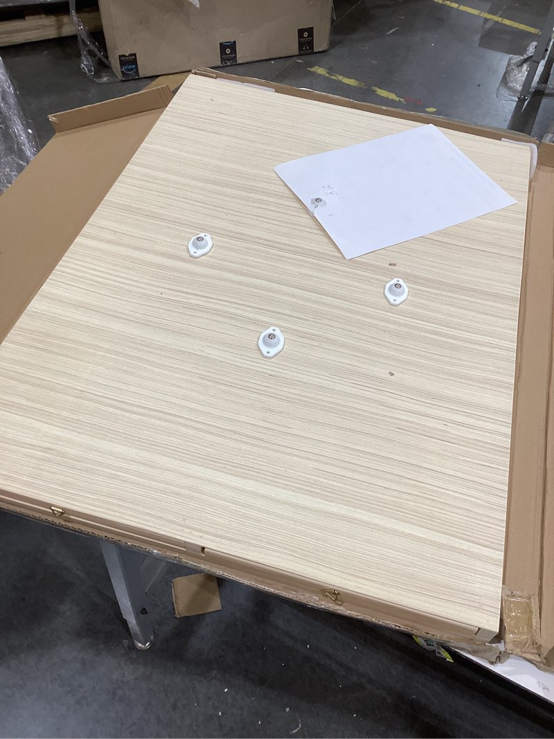 Condition photo showing As Is for Rotatable 360-Degree Wheels Puzzle Board with Drawers and Cover 1000 Pieces Lightweight Portable Wooden Puzzle Table for Adults Size 30" x 22"