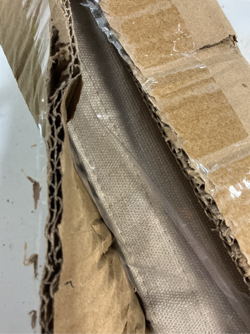 Condition photo showing New/Like New for unishades 100% blackout no tools no drill cordless roman shades for windows, size 31 3/4" w × 60" h (for windows 32" w × 60" h) blackout - beige blackout - beige 32" w × 60" h