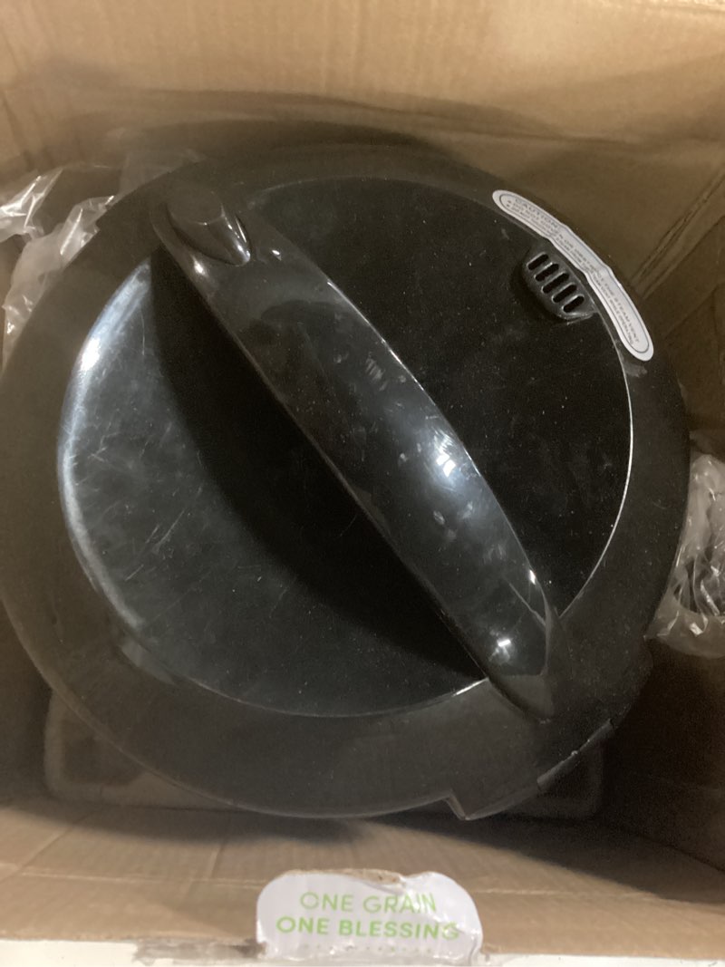 Condition photo showing Good Condition for aroma® 8-cup (cooked) / 2 qt. digital rice & grain multicooker, durable nonstick inner pot, oatmeal, steam, white & brown rice, keep warm classic 4 cup uncooked