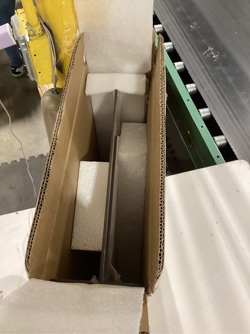 Condition photo showing New/Like New for Vesici 2 Pcs Clear Acrylic Sink Splash Guard Freestanding Panel Barrier with Easy Reach Cutaway Kitchen Guard Protective Splatter Barrier for Home Hospitals (15.75" Length, 16" Height, 4.5" Base) 2 15.75" Length, 16" Height, 4.5" Base