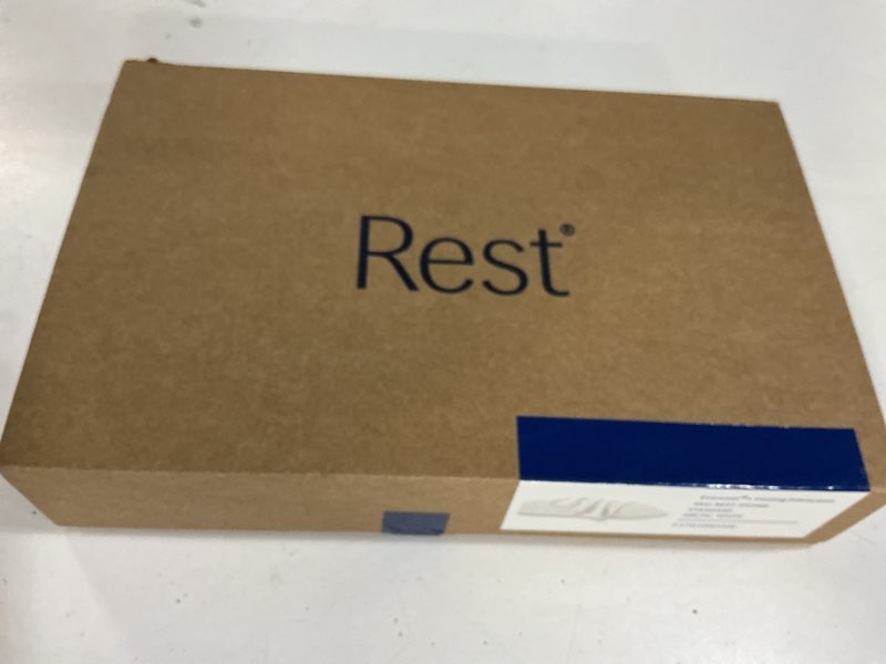 Condition photo showing New/Like New for rest® evercool®+ cooling pillowcases standard - 2 pillowcases for sensitive skin, silver infused fabric for hygienic sleep, silky smooth for curly hair, high elastic for snug fit (19x29 inches) arctic white standard (2 pcs)