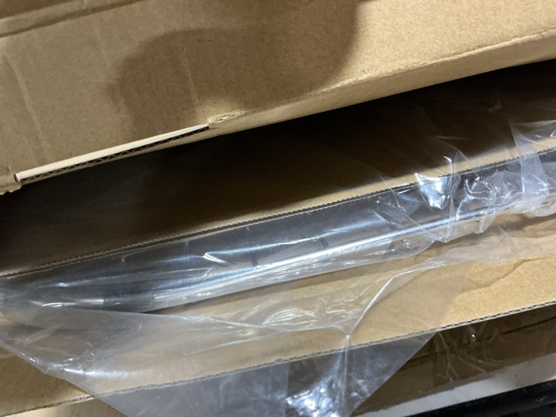 Condition photo showing New/Like New for serene valley sink protector grid 26-1/16" x 14-1/16", centered drain with corner radius 3-1/2", 304 stainless steel material nlw2614c