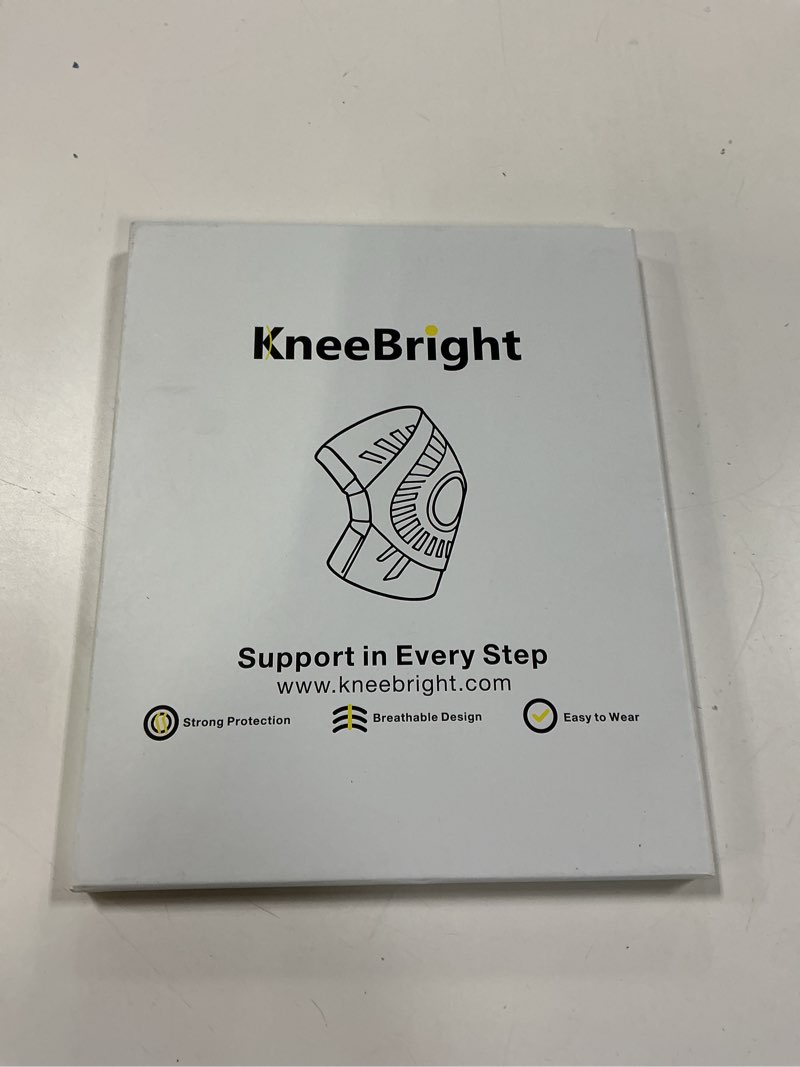 Condition photo showing New/Like New for KNEEBRIGHT Light Hinged Knee Brace for Women, Strong Adjustable Compression Knee Brace for Men, Quic