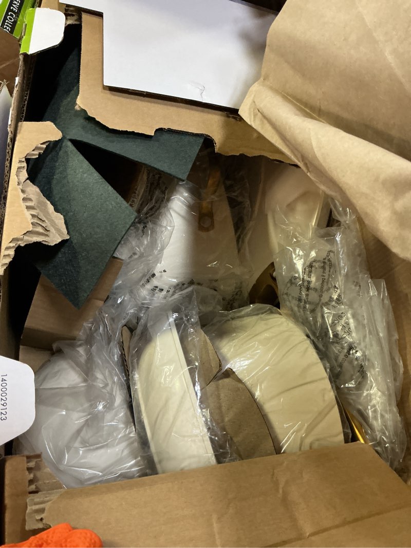 Condition photo showing Good Condition for greenpan hard anodized healthy ceramic nonstick 10 piece cookware pots and pans set, gold-tone stainless steel handles, pfas & pfoa-free, dishwasher safe, oven & broiler safe, cream white 10 piece cookware pots and pans set cream white
