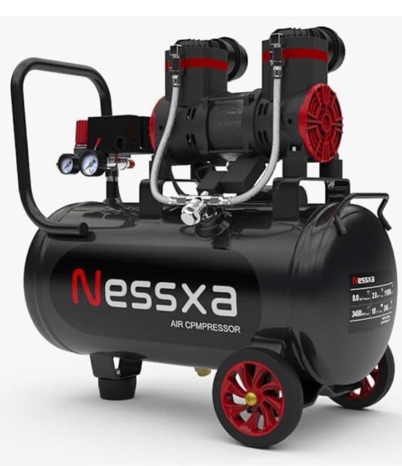 10 gallon nessxa air compressor 