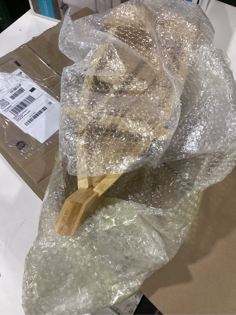 Condition photo showing New/Like New for WINIAER Wooden Sushi Boat Serving Tray, 20.5 Inch Sushi Plate for Restaurant or Home, Large Size Sushi Tray Serving Boat Plate for Restaurantware (52cm/20.5inch) 28" x 9.4" x 3"