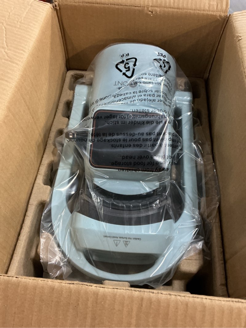 Condition photo showing Good Condition for HTVRONT Auto Hat Press Machine - Hat Heat Press Machine with Precise Temp&Timer Control, Hat Heat Press Machine for Caps with 2 Platens, Compatible with DTF Film, Embroidery, Sublimation (Blue)