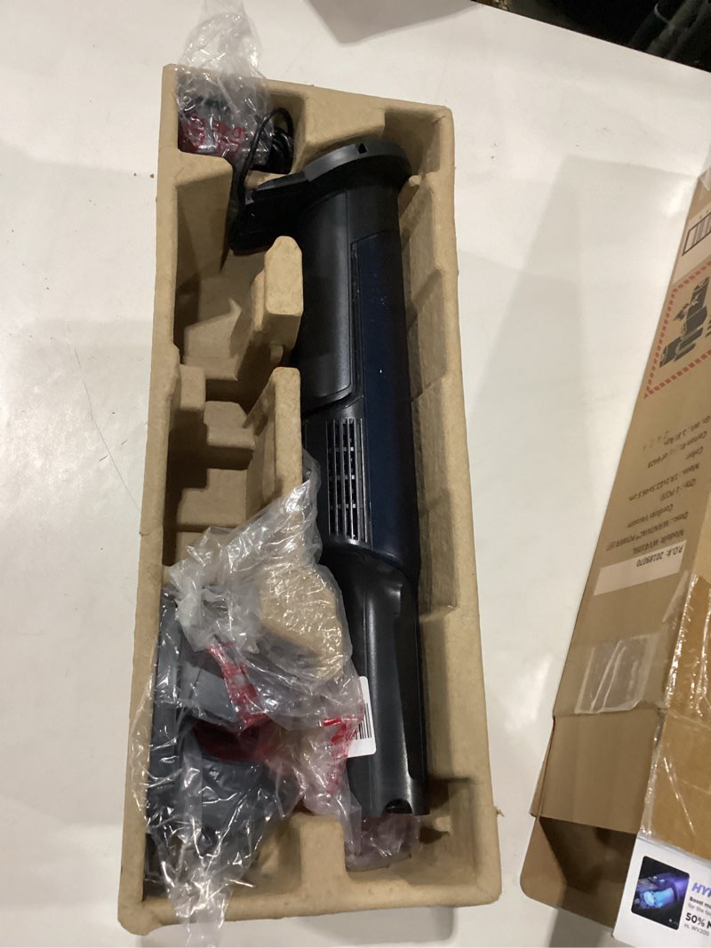 Condition photo showing As Is for USED ATTACHMENTS MISSING NOT TESTED Shark WV410BL WANDVAC Cordless Hand Vacuum, Ultra-Lightweight & Portable with Powerful Suction & Tools for Pets, Designed for Car & Home, Dark Blue