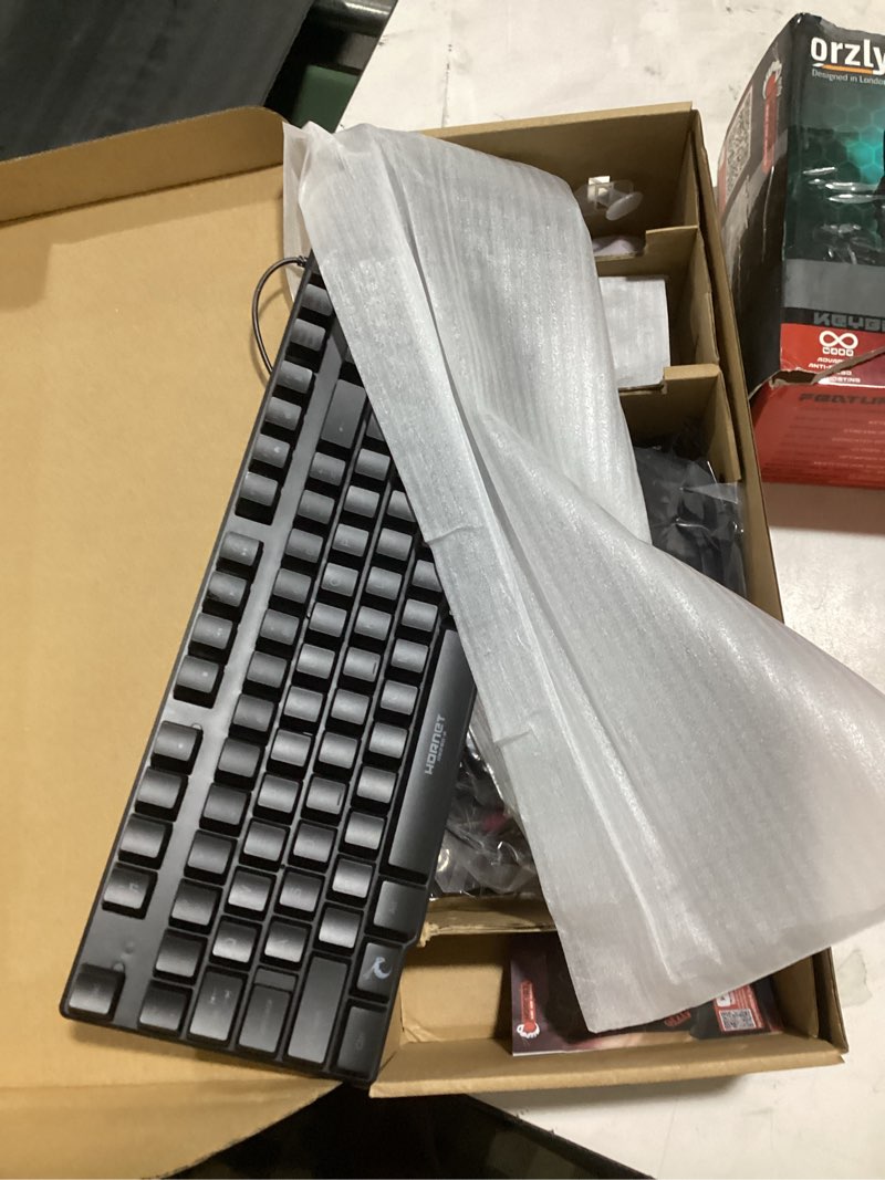 Condition photo showing Good Condition for Gaming Keyboard and Mouse and Mouse pad and Gaming Headset, Wired LED RGB Backlight Bundle for PC Gamers and Xbox and PS4 Users - 4 in 1 Edition Hornet RX-250 Black